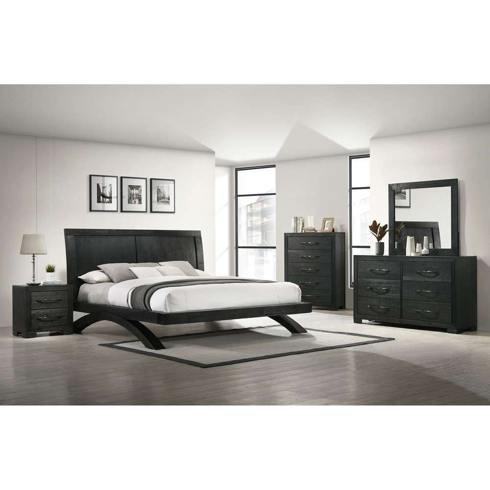 Picket House Furnishings - Kenn Dresser &Amp; Mirror Set In Black - B-3410 ... in