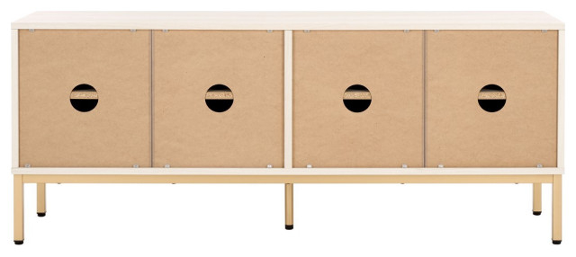 Safavieh Lylia 4 Door Media Stand, #N/A - Contemporary - Media Storage ... within