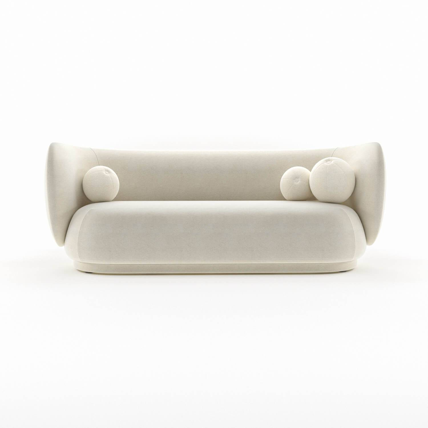 The Curve 3 Seater Sofa - Cozy Home with regard to