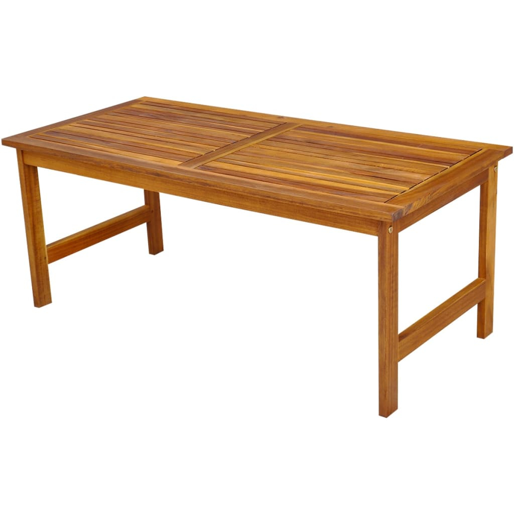 Vidaxl Ten Piece Garden Furniture Set Acacia Wood | Vidaxl.com regarding