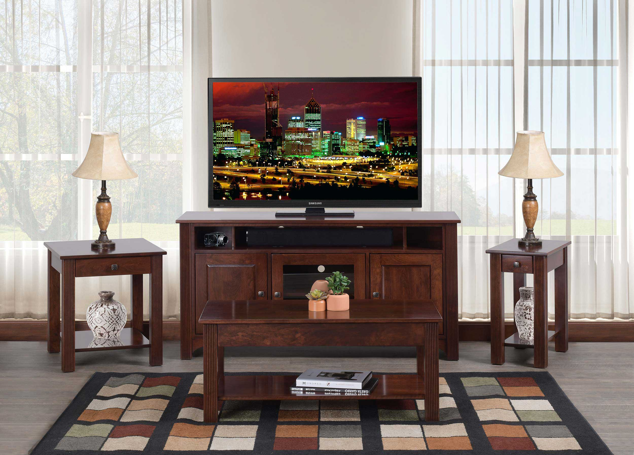 Windham Transitional Tv Stands Collection – Biltrite - Greenfield ... regarding Tips for Integrating a Dark Walnut Transitional TV Stand into Your Decor