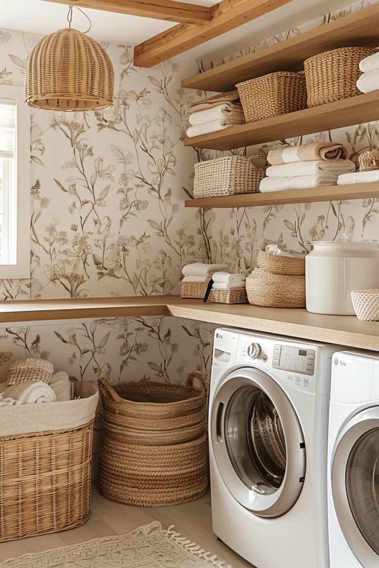 20+ Eye-Catching Laundry Room Mural Ideas You Need To See - H.m.g regarding New This Week: 3 Eye-Catching Laundry Rooms