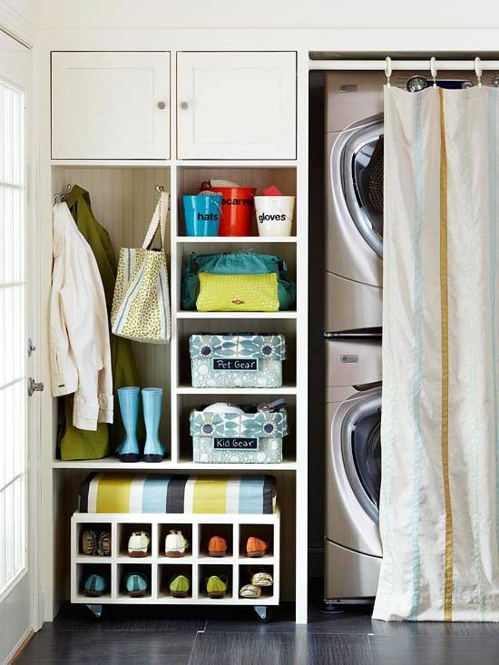 25 Ideas To Hide A Laundry Room - Woohome with regard to A Clever Storage Box Hides A Laundry Room Inside A Bath