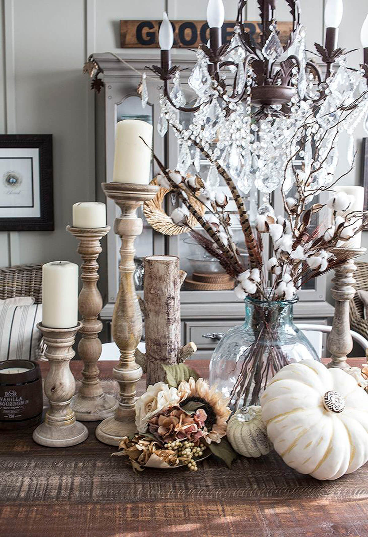 29 Best Farmhouse Fall Decorating Ideas And Designs For 2017 within Decorating With Antiques: Sit Pretty On Settees And Sofas