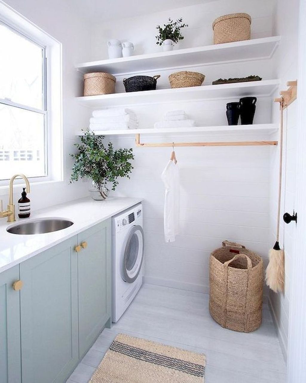 33 New Laundry Room Design Ideas With Scandinavian Style 16 Elegant ... intended for 4 Stylish New Laundry Rooms