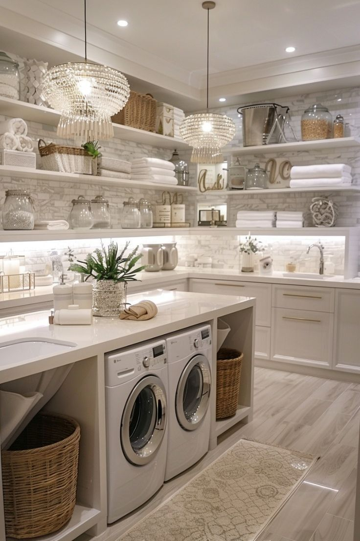40 Modern Laundry Rooms Ideas In 2025 | Laundry Room Layouts, Modern ... pertaining to Real People Share Their Most Helpful Laundry Room Secrets