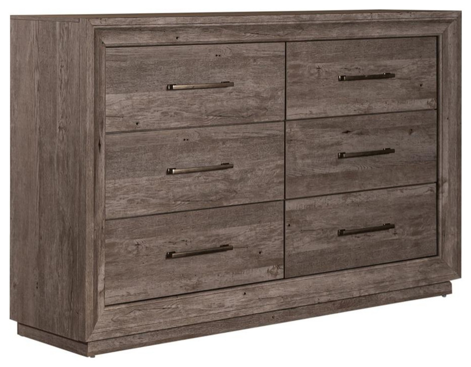 6 Drawer Dresser - 272-Br31 - Contemporary - Dressers - By Bisonoffice ... within 6 Drawer Dresser - 272-Br31
