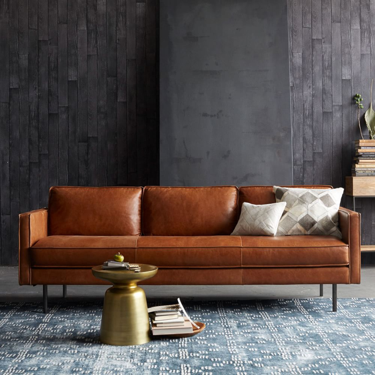 6 Of The Best...tan Leather Sofas On The High Street | Design Seeker throughout Is a Sofa Always Essential Rethinking Comfort and Function