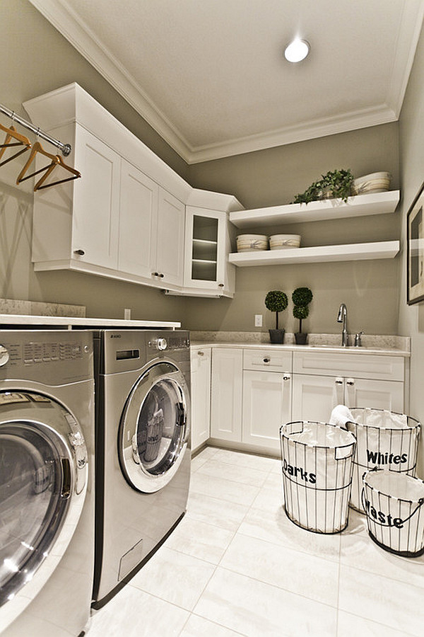 9 Clothes Drying Rack Ideas That Will Inspire throughout Discover This Week's Top 5 Laundry Rooms for Chic Storage Solutions