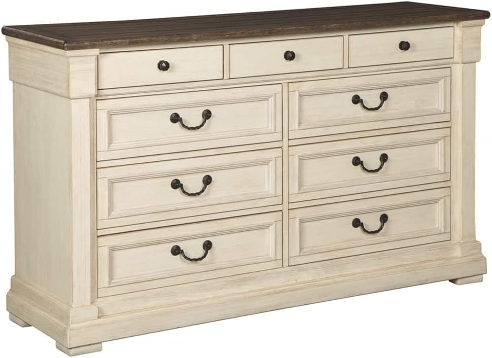 Amazon.com: Liberty Furniture Industries Bayside 5 Drawer Chest, W38 X ... with 8 Drawer Dresser W66 X D18 X H40