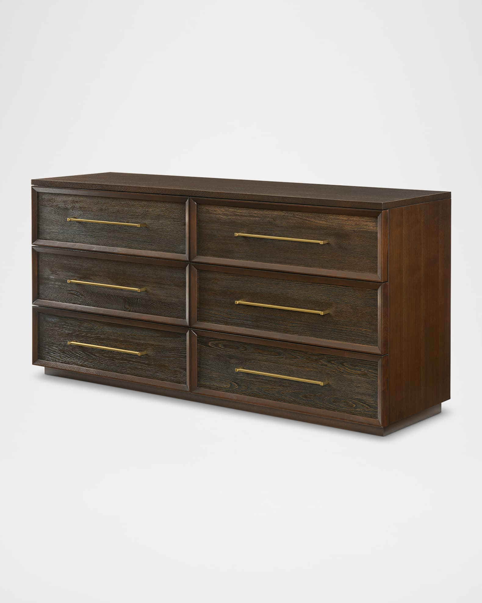 Ambella Hollis Dresser | Horchow with regard to Exploring the Richness of Toffee Brown Hollis Dresser and Mirror Sets