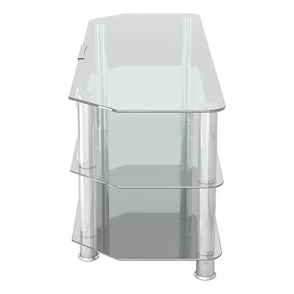 Avf Classic 1.14M Glass Corner Tv Stand With Cable Management For Tvs ... with Troubleshooting Common Setup Challenges with Your AVF TV Stand