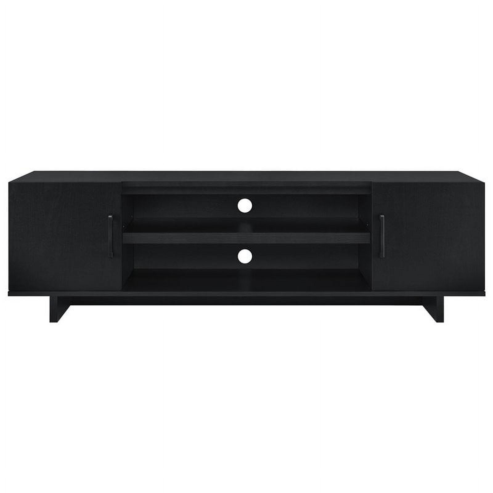 Beaumont Lane Low Profile Tv Stand Console For Tvs Up To 65" In Black ... throughout The Art of Blending Functionality and Aesthetics in Modern Furniture