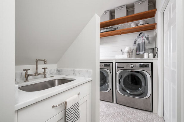 Before And After: Remodeled Laundry Room Lightens Up throughout A Brighter Laundry Room How We Did It