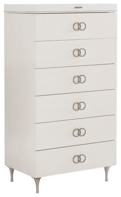 Bernhardt Silhouette Tall Drawer Chest - Contemporary - Dressers - By ... regarding Bernhardt Silhouette Tall Drawer Chest