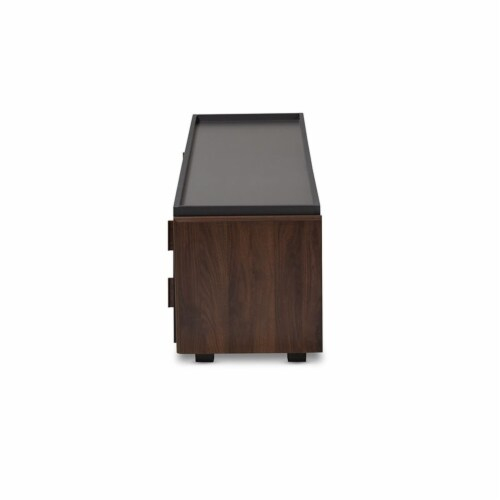 Bowery Hill Modern Wood Tv Stand For Tvs Up To 78 With 2-Drawer In Gray ... throughout Bowery Hill Modern Wood Tv Stand For Tvs Up To 70" In Espresso/Dark Brown