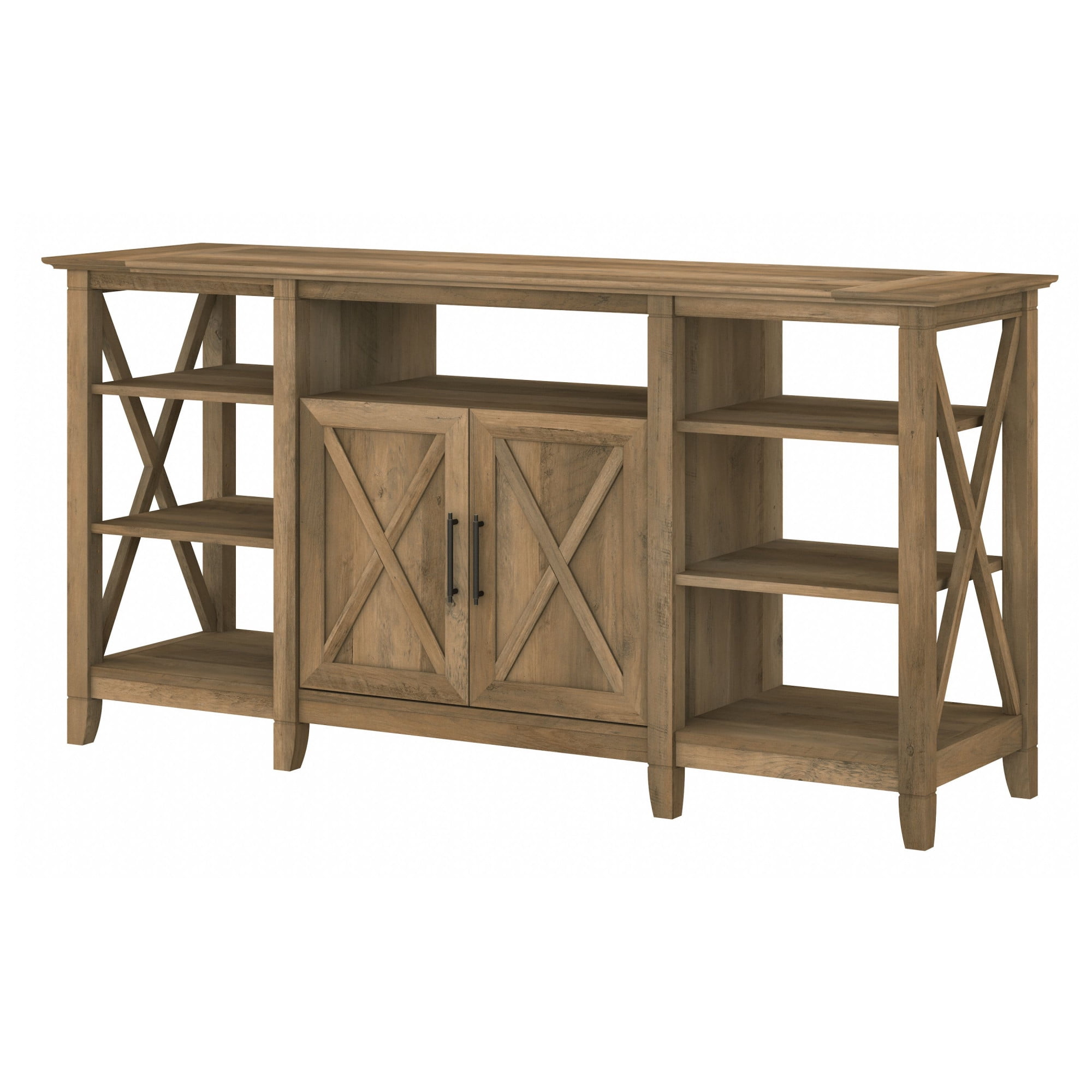 Bush Furniture Key West Tall Tv Stand For 65 Inch Tv In Reclaimed Pine ... pertaining to Maximizing Storage and Organization with Tall Furniture Solutions