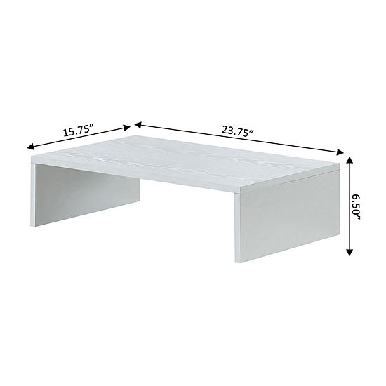 Convenience Concepts Designs2Go Large Tv / Monitor Riser - Jcpenney pertaining to Streamline Your Setup Understanding the Designs2Go Riser