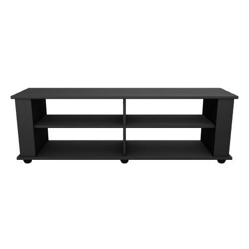 Corliving Fillmore Modern/Contemporary Ravenwood Black Tv Stand ... in Understanding the Craftsmanship Behind the Fillmore 58" Ravenwood Black TV Stand