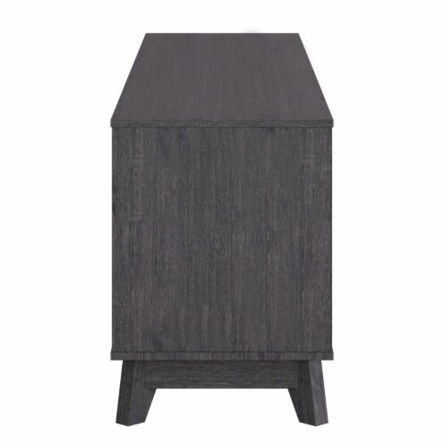 Corliving Hollywood Wood Grain Tv Stand With Drawers For Tvs Up To 85 ... within Understanding the versatility of CorLiving Hollywood Grey TV stands for large screen displays
