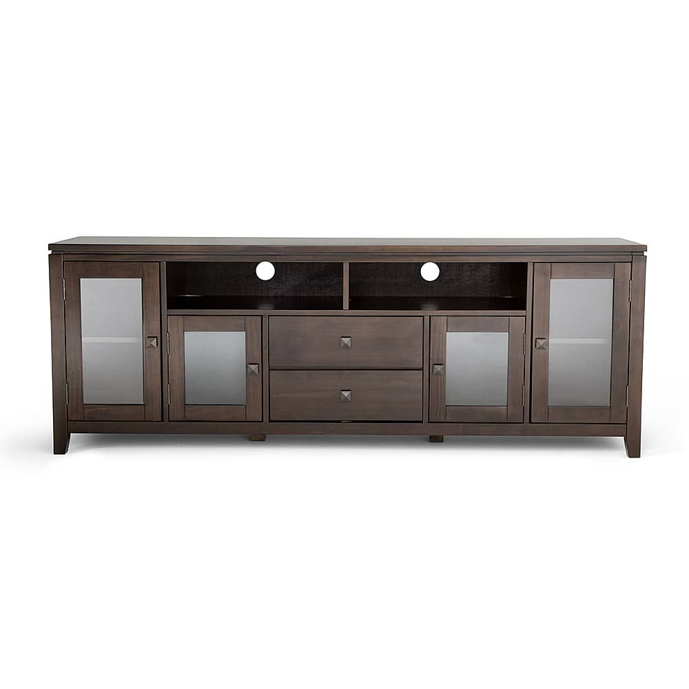 Customer Reviews: Cosmopolitan Solid Wood 72 Inch Wide Contemporary Tv ... intended for Maximizing your TV viewing experience with thoughtful furniture design