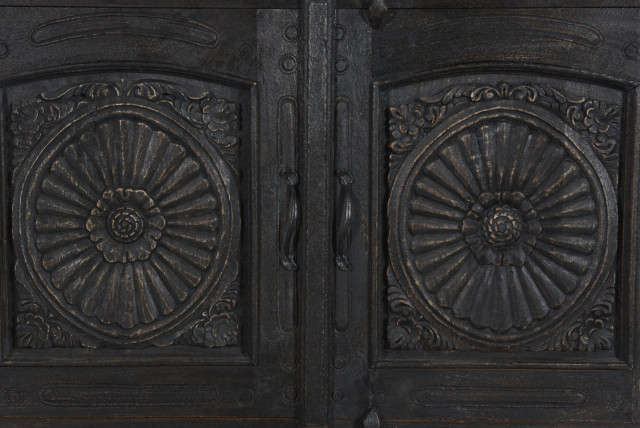 Delaney Carved Sideboard - Traditional - Buffets And Sideboards - By ... with regard to Delaney Carved Tall Chest, Distressed Black