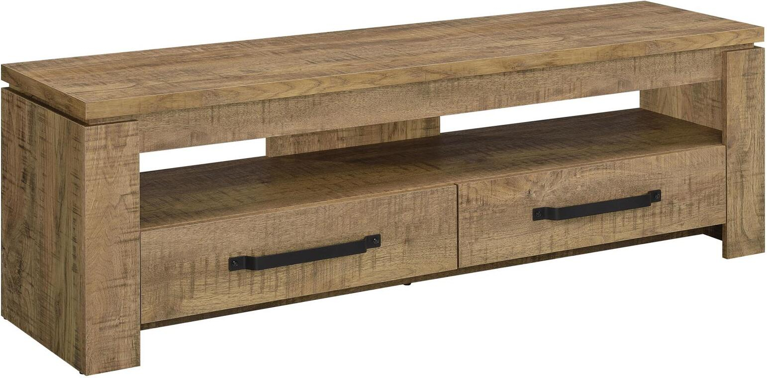 Elkton 2-Drawer Engineered Wood 59 Inch Tv Stand Mango By Coaster | 1Stopbedrooms for Unlock Your Living Room's Potential with the Elkton 59" TV Stand