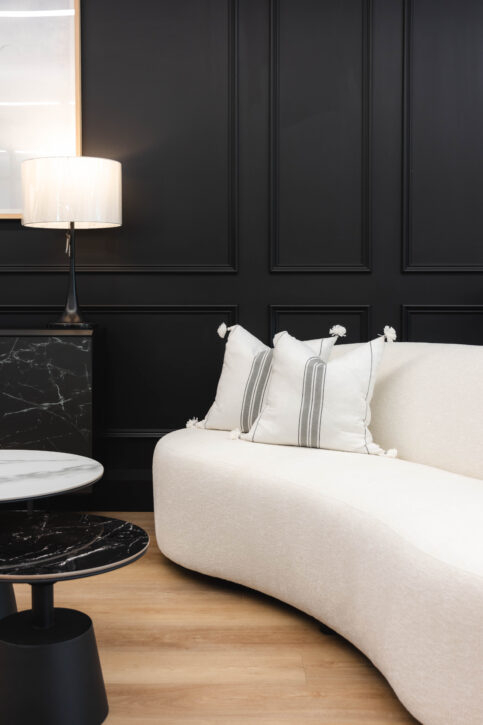 Elle Modern Curved Sofa | Bernhardt | Chervin Furniture with Mastering the Selection Process for the Perfect Bernhardt Elle Fabric Sofa
