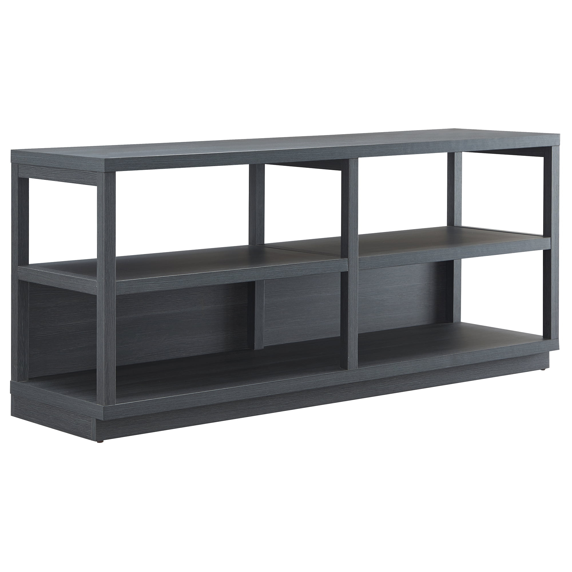 Evelyn&Zoe Thalia Rectangular Tv Stand For Tv's Up To 60", Charcoal ... throughout Thalia Rectangular Tv Stand For Tv's Up To 60 In Charcoal Gray