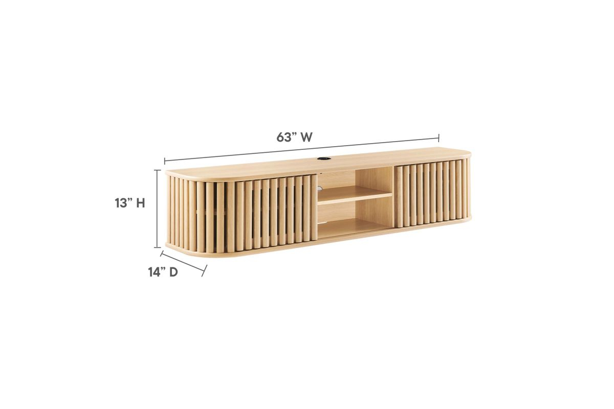 Fortitude 63" Wall-Mounted Tv Stand By Modway At Gardner White with Integrating the Fortitude 63" TV Stand Seamlessly into Your Decor
