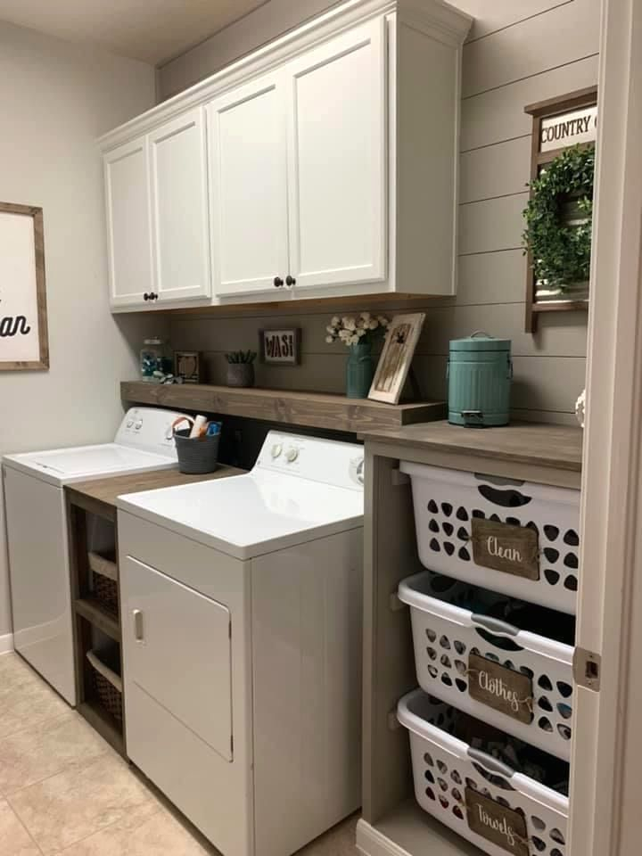 "From Drab To Fab: Modern Laundry Room Decor Inspiration" | Modern ... regarding
