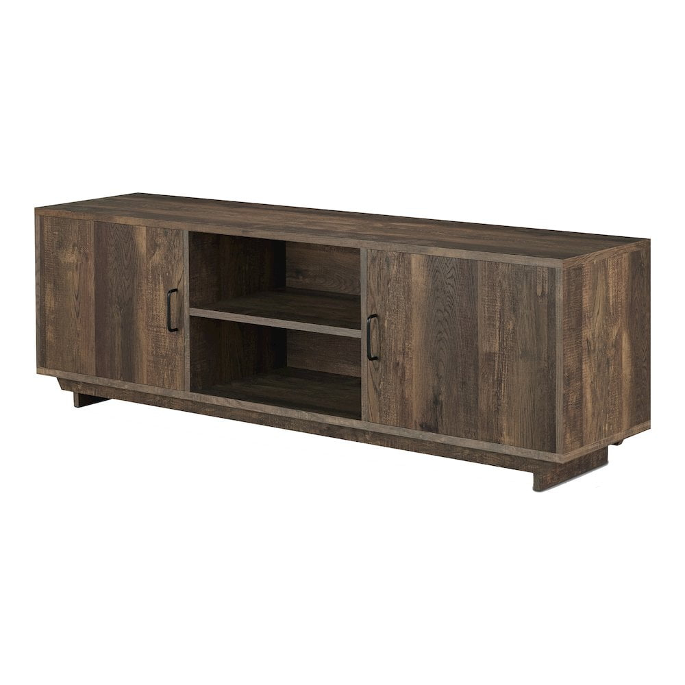 Furniture Of America Krella Wood Rustic 62-Inch Tv Stand In Reclaimed ... intended for Furniture Of America Krella Wood Rustic 62-Inch Tv Stand In Reclaimed Oak