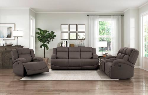 Homelegance Cranley Double Reclining Brown Leather Sofa And Loveseat Set | Baci Living Room in Is the Homelegance Cranley Double Recliner the Right Fit for Your Living Room