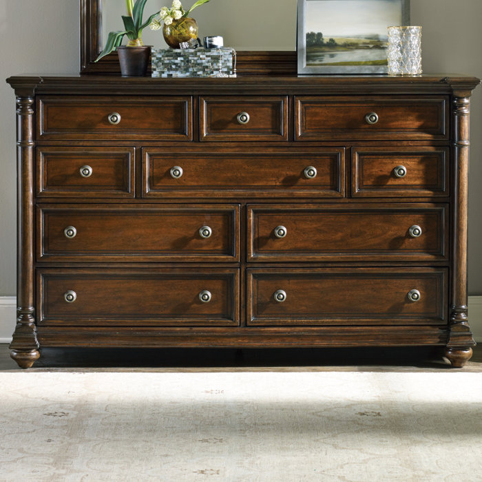 Hooker Furniture Leesburg 10 - Drawer Dresser & Reviews | Perigold in Leesburg Dresser