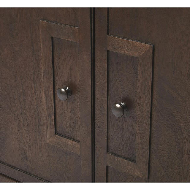 Imperial Coffee Accent Cabinet, Dark Brown | Chairish regarding Company Imperial Coffee Accent Cabinet, Dark Brown