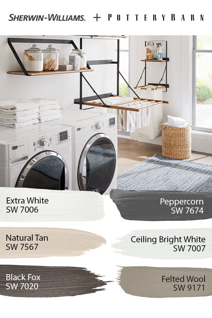 Laundry Room Color Palette with 7 Laundry Room Color Palettes To Make Washday More Relaxing
