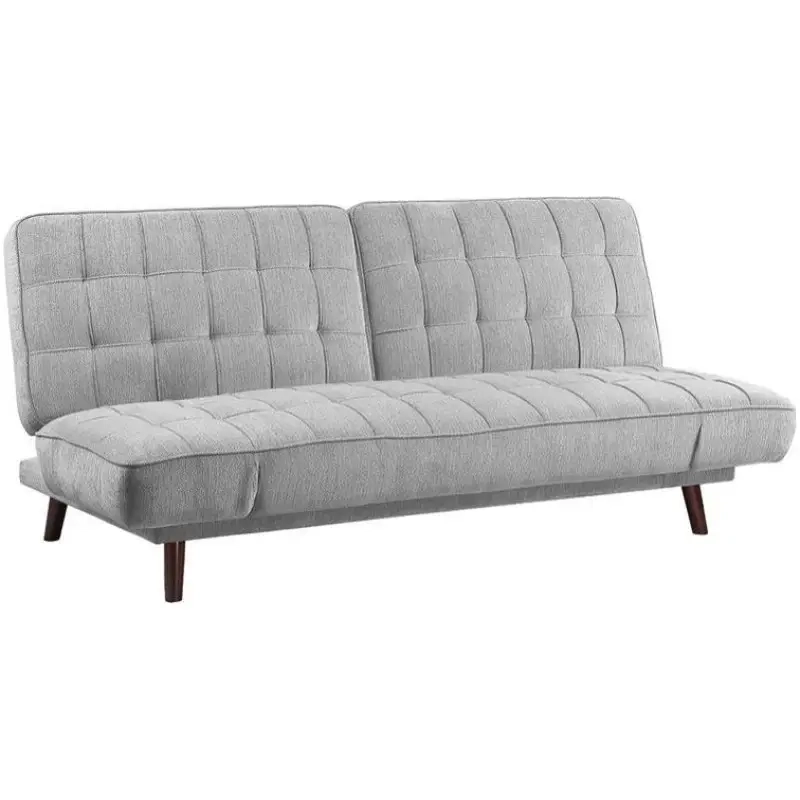Lexicon Driggs 70" Chenille Elegant Lounger With Tufted In Silver Gray ... inside Understanding the Design Philosophy Behind the Lexicon Driggs Lounger