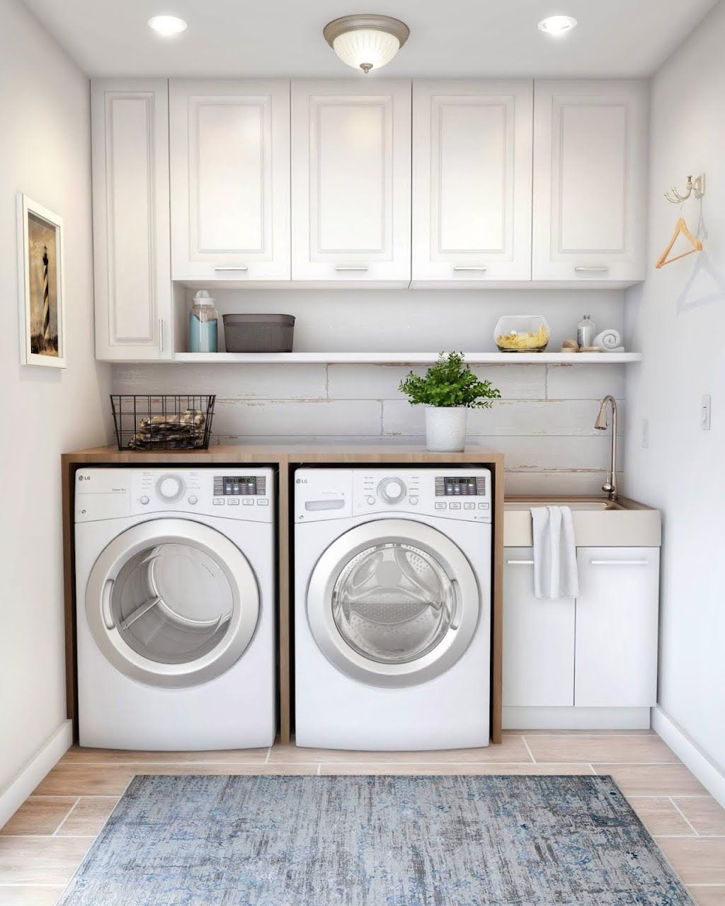 Lovely Laundry Room Design Ideas With Scandinavian Style - Hoomcode ... pertaining to Creating a Welcoming Space for Household Chores