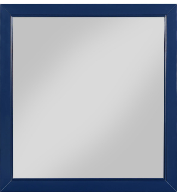 Marisol Wood / Metal Contemporary Mirror - Contemporary - Wall Mirrors - By Meridian Furniture ... within How the Marisol Wood Metal Chest Elevates Your Contemporary Space