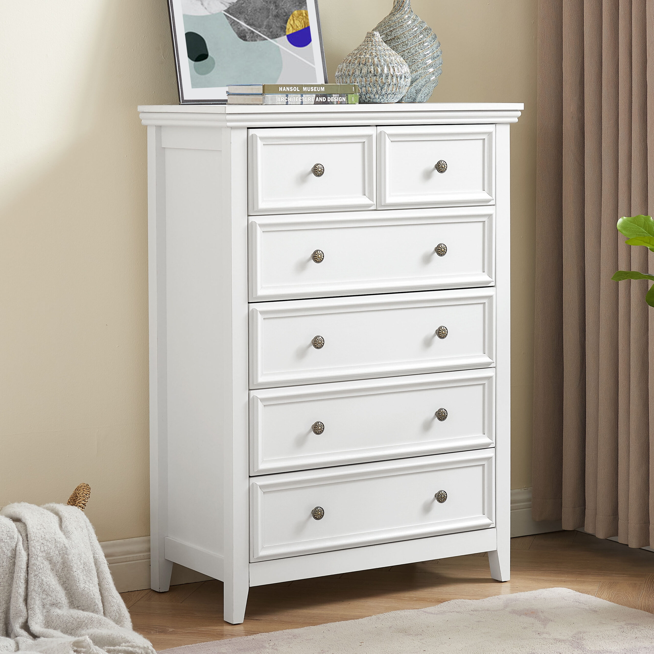 Modern 6 Drawers Dresser 6 Drawers Cabinet,Chest Of Drawers Closet ... in 6 Drawers Cabinet
