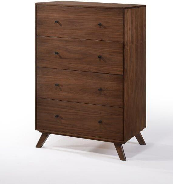 Modrest Addison Mid-Century Modern Walnut Chest By Vig Furniture ... within Caring for Your Modrest Claire Walnut Chest Timeless Advice