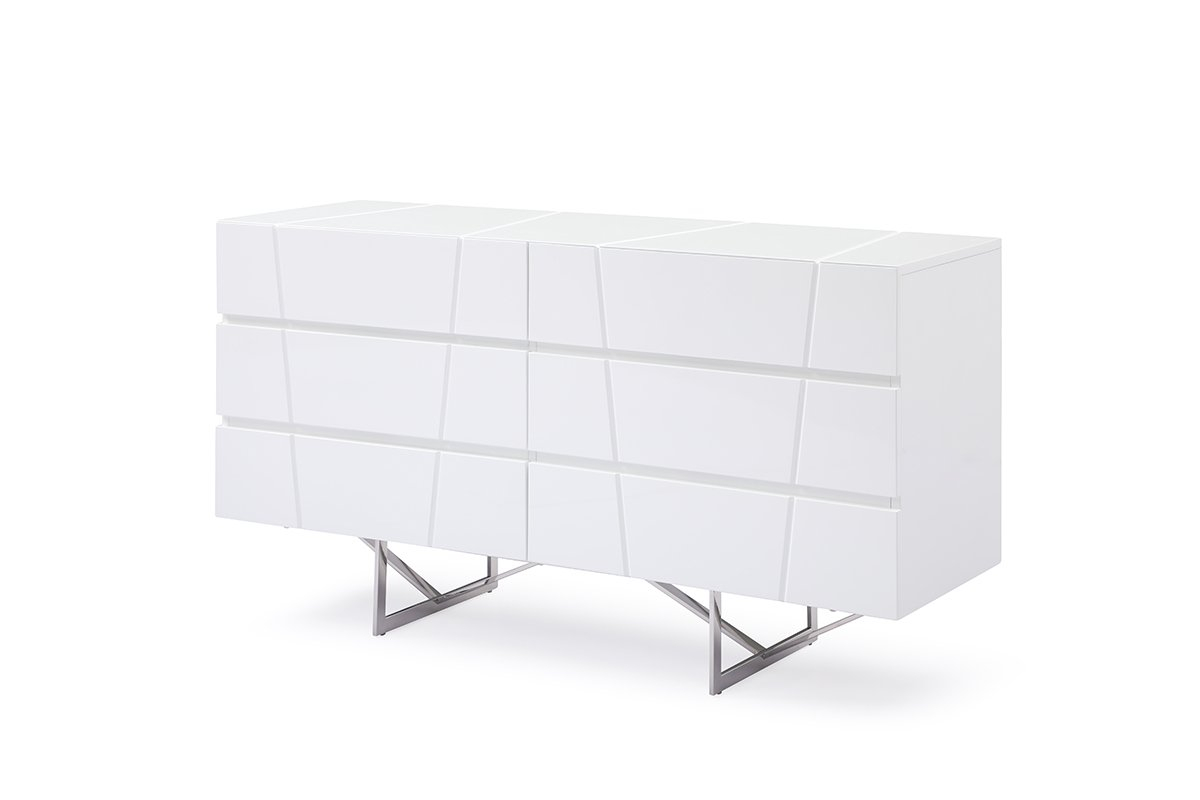 Modrest Chrysler Modern White Dresser | Atlas Furniture Imports with Design Features That Make Modrest Chrysler Modern White Dresser Stand Out