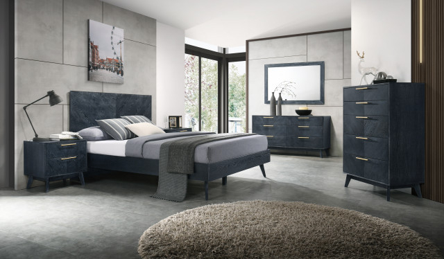 Modrest Diana Modern Grey Ash Dresser - Midcentury - Dressers - By Vig ... in Design Insights Behind the Popular Modrest Diana Modern Grey Ash Dresser Piece