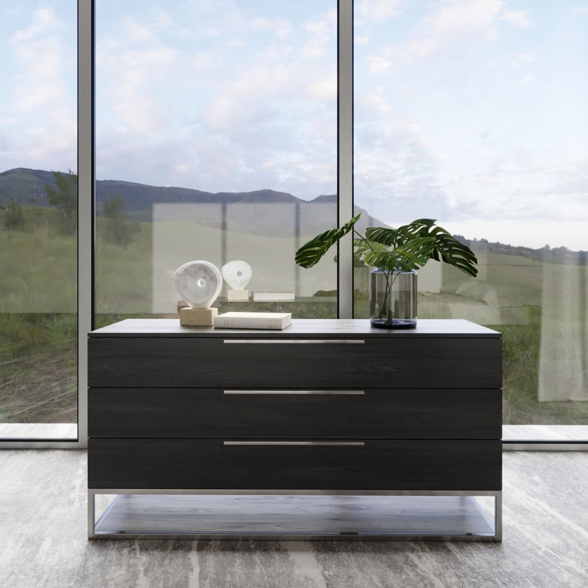 Modrest Helenora - Modern Grey Elm Dresser - Casa Design Furniture within Modrest Adonis Modern Dresser