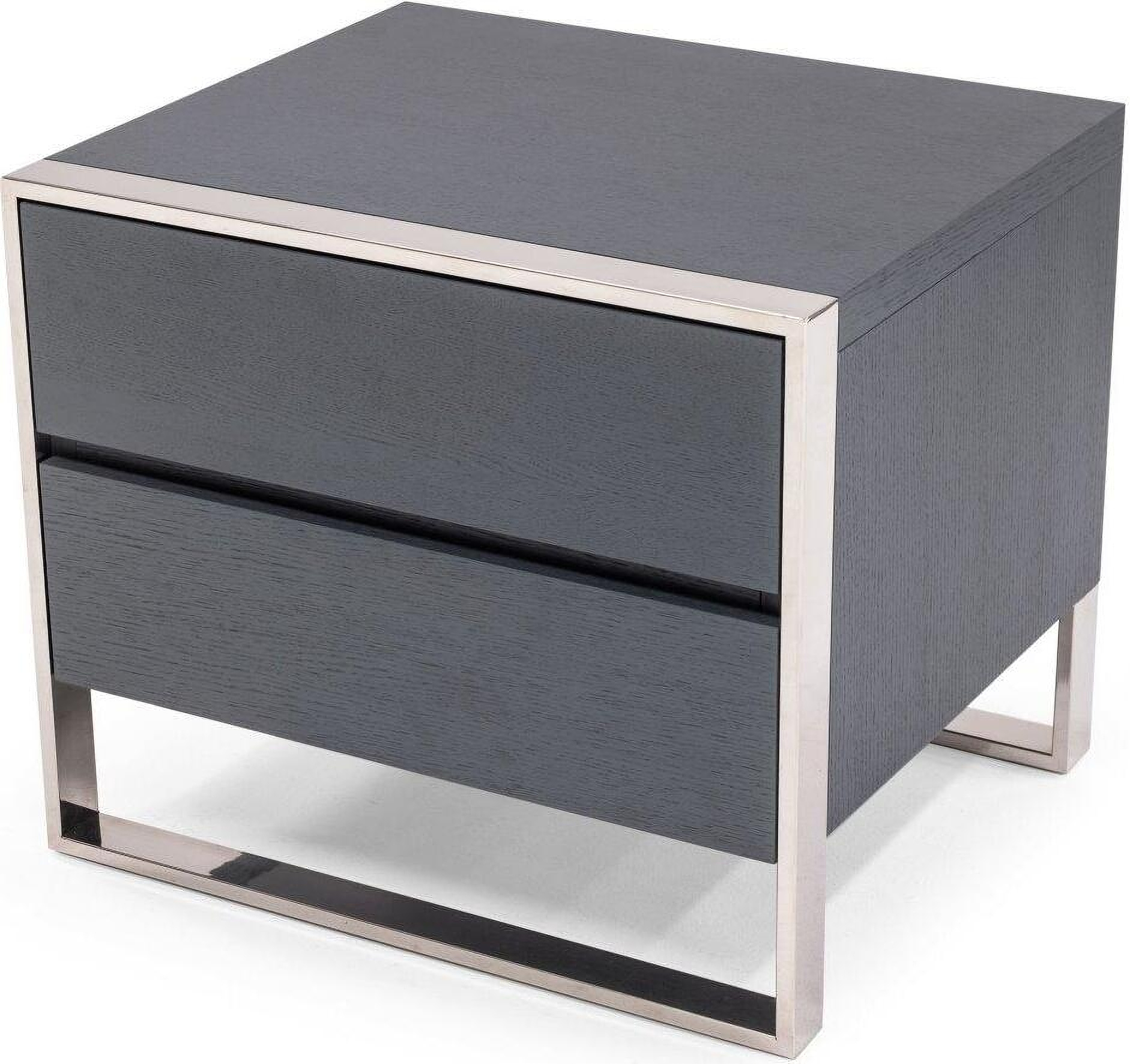 Modrest Jolene Modern Grey Nightstand By Vig Furniture | 1Stopbedrooms with Modrest Jolene Modern Grey Dresser