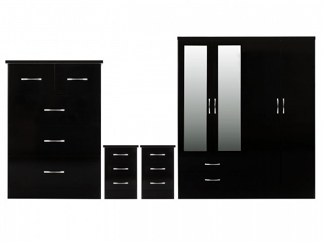 The LIDO 4 TV Set Black/Black Gloss Connecting Your Home Entertainment Experience