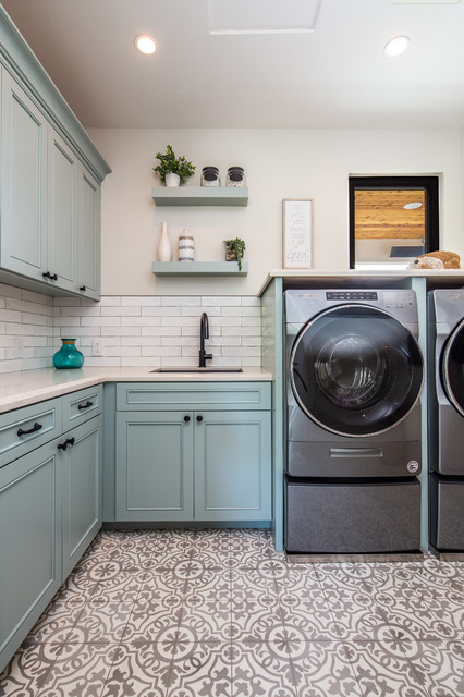 New This Week: 5 Laundry Room Ideas To Perk Up Your Space within Transform Your Laundry Room into a Space You'll Love