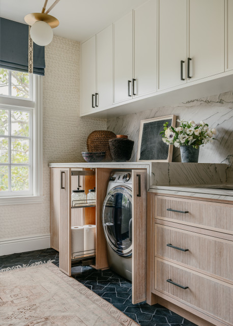 New This Week: 5 Stylish Laundry Rooms With Great Storage Ideas within Discover This Week's Top 5 Laundry Rooms for Chic Storage Solutions
