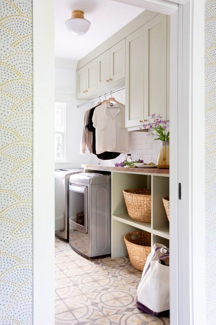 New This Week: 8 Lovely Laundry Rooms | Laundry Room Design, Narrow ... with Creating Your Perfect Laundry Haven 8 Ideas to Steal