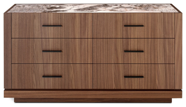Nova Domus Bailey- Modern Walnut Dresser - Modern - Dressers - By Vig ... pertaining to Integrating the Nova Domus Berlin Dresser into Your Modern Home